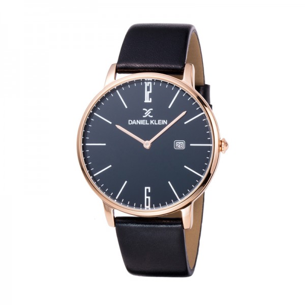 Daniel Klein DK11833-2 Rosegold Black